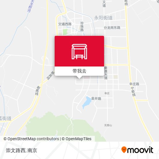 崇文路西地图