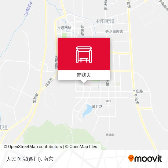 人民医院(西门)地图