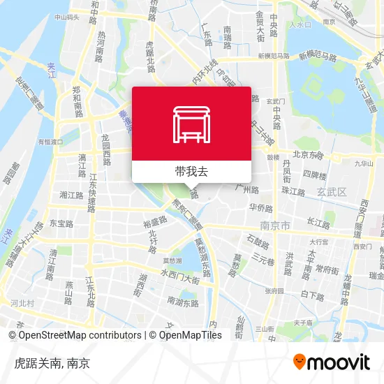虎踞关南地图