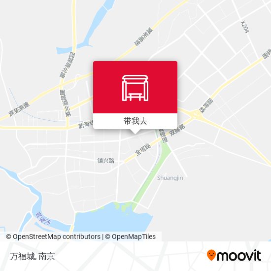 万福城地图