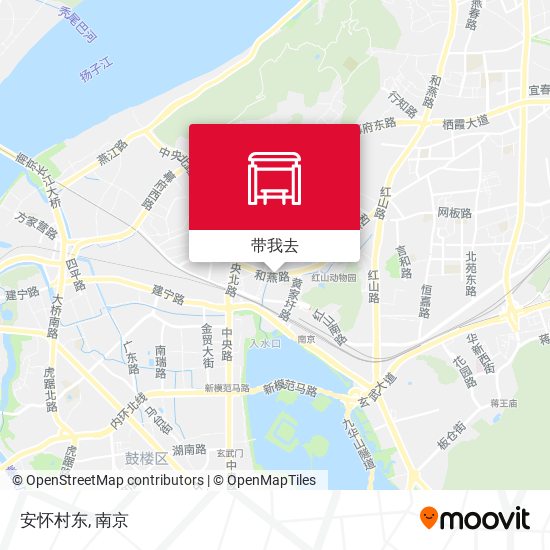 安怀村东地图