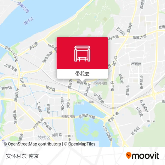 安怀村东地图
