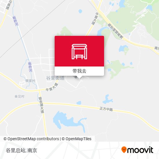 谷里总站地图