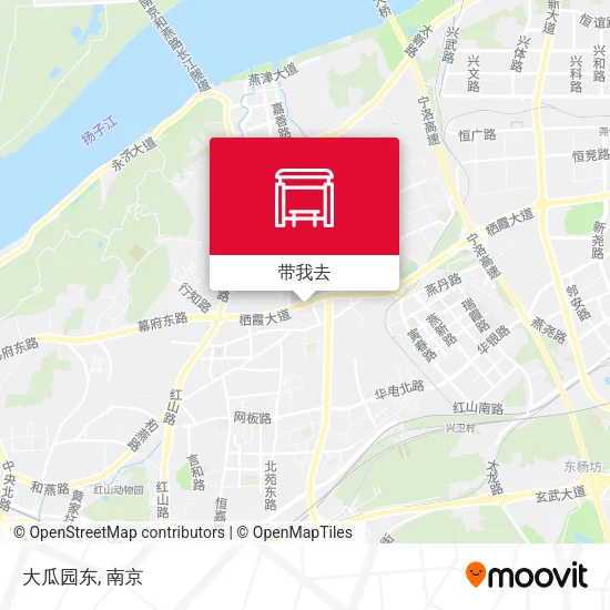 大瓜园东地图