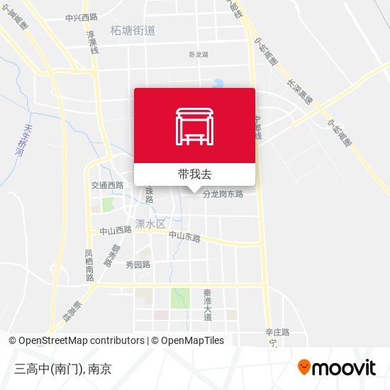 三高中(南门)地图