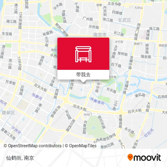 仙鹤街地图