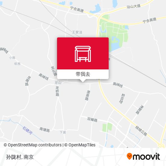 孙陇村地图