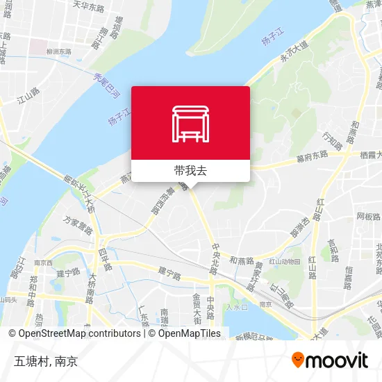 五塘村地图