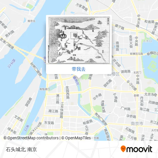 石头城北地图