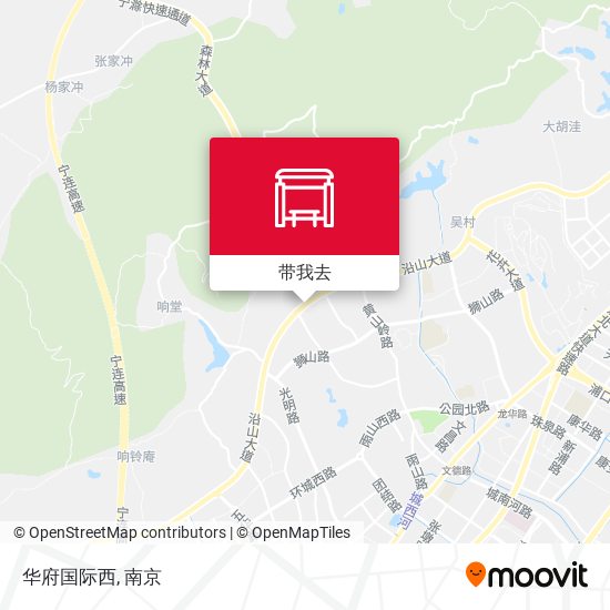 华府国际西地图