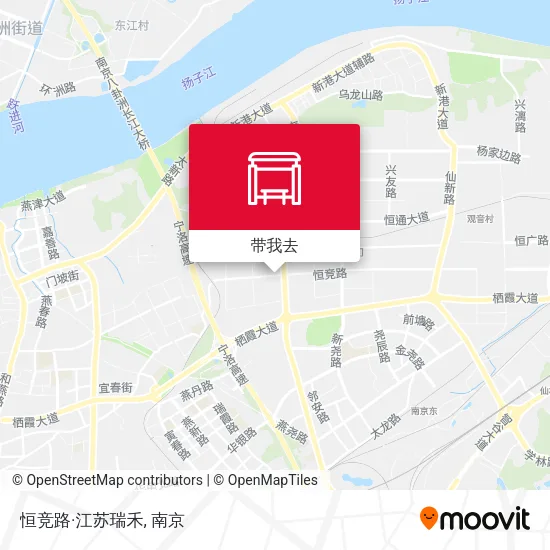 恒竞路·江苏瑞禾地图