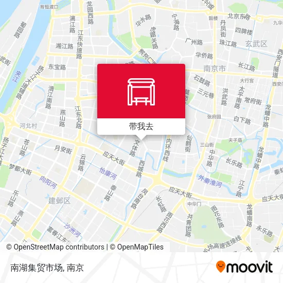 南湖集贸市场地图