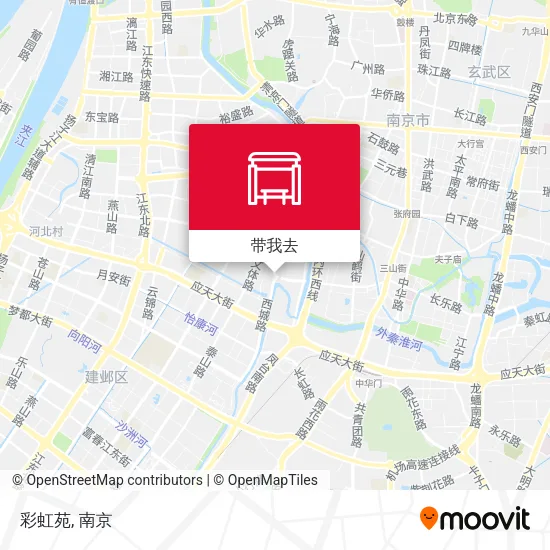 彩虹苑地图