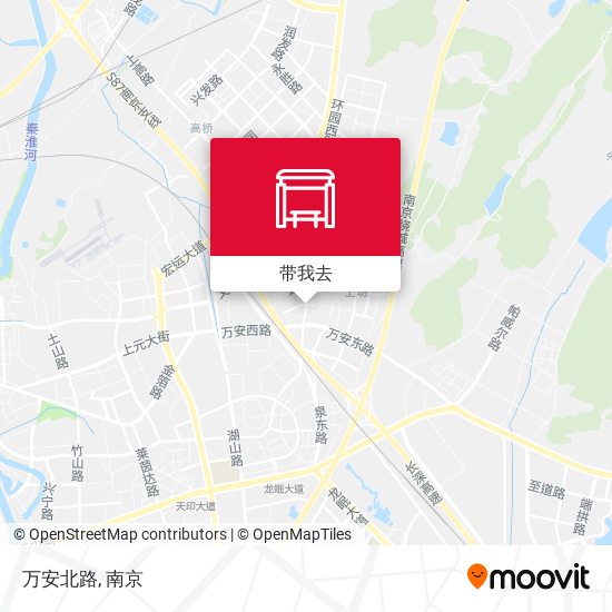 万安北路地图