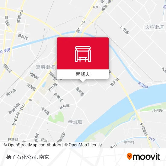 扬子石化公司地图