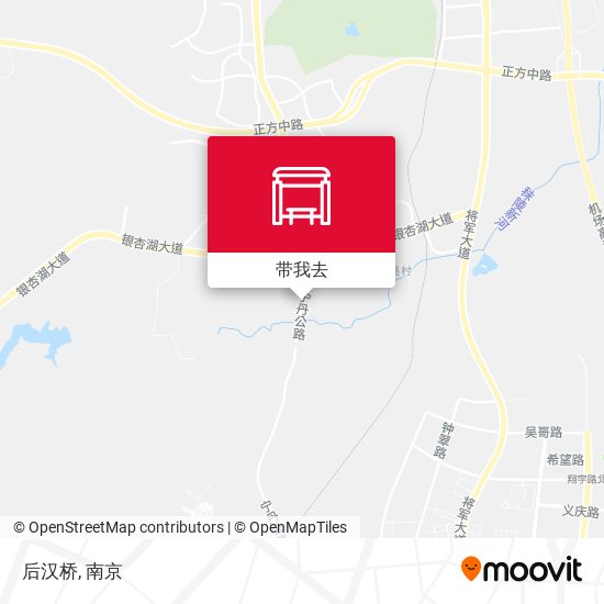 后汉桥地图
