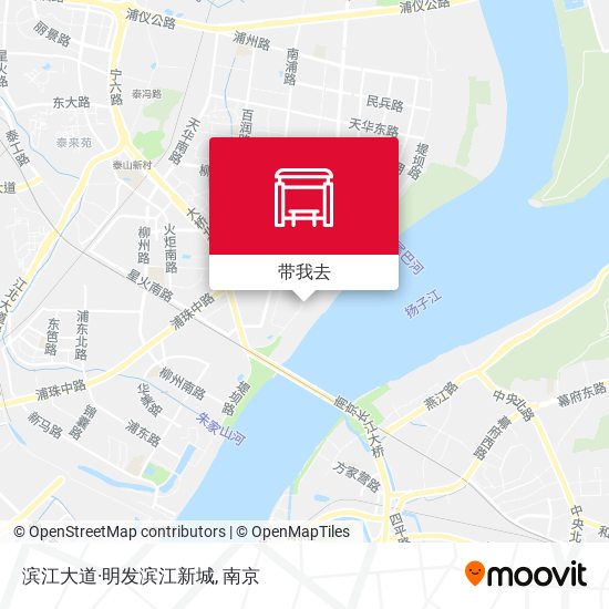 滨江大道·明发滨江新城地图