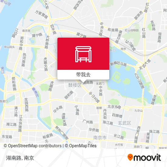 湖南路地图