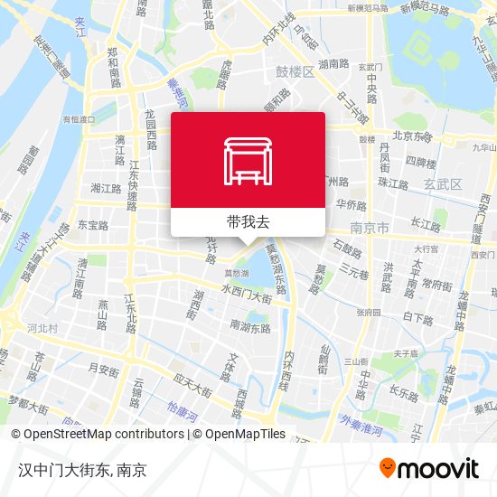 汉中门大街东地图