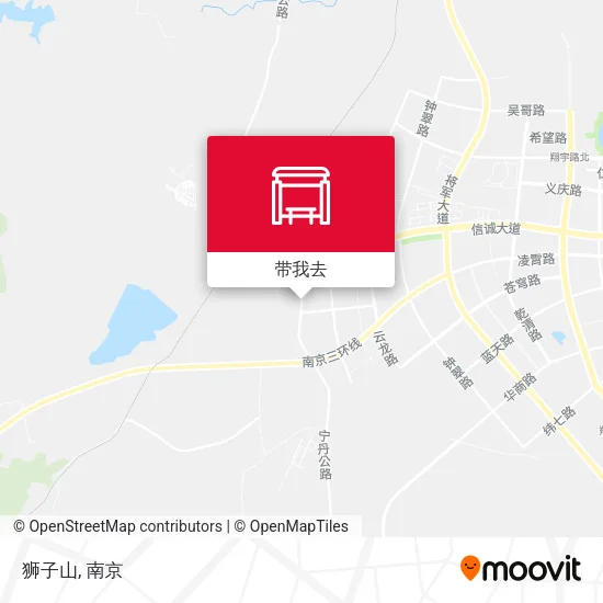 狮子山地图