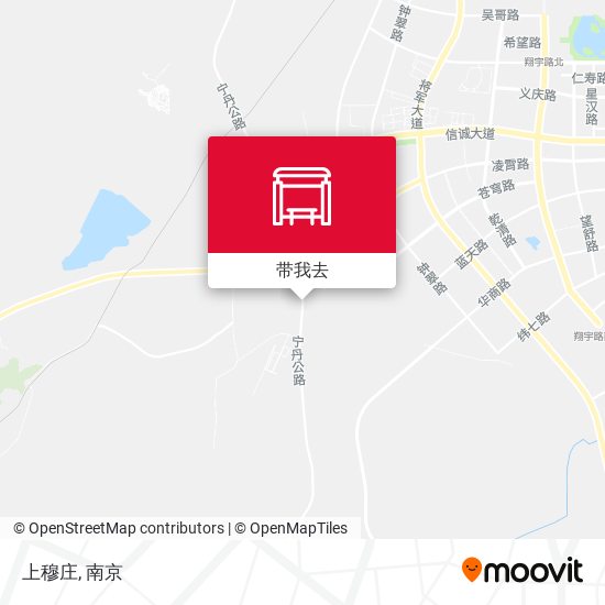 上穆庄地图