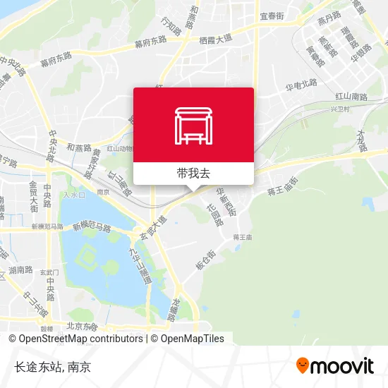 长途东站地图