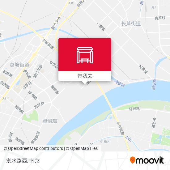 湛水路西地图