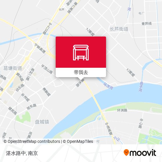 湛水路中地图