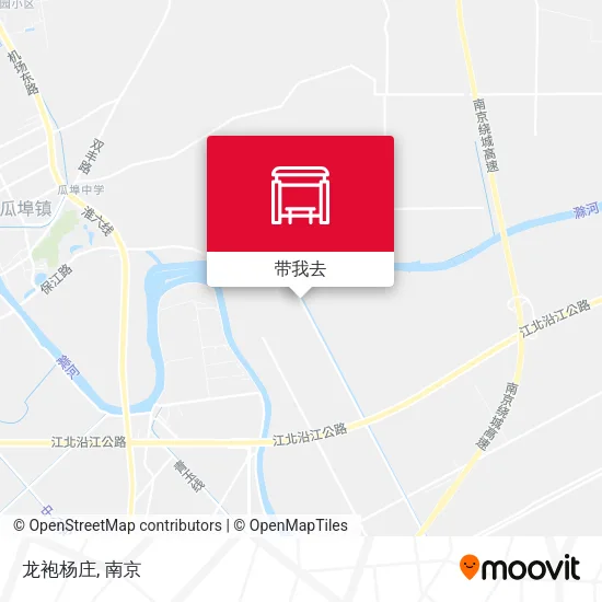 龙袍杨庄地图
