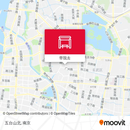 五台山北地图
