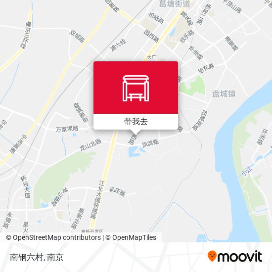 南钢六村地图