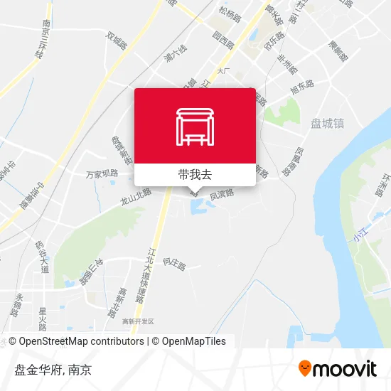 盘金华府地图