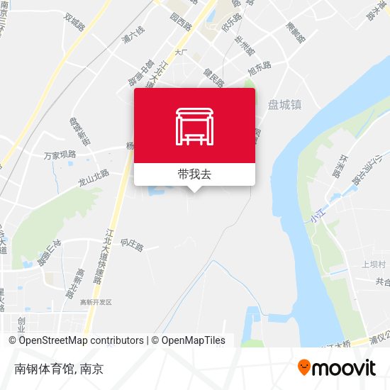 南钢体育馆地图