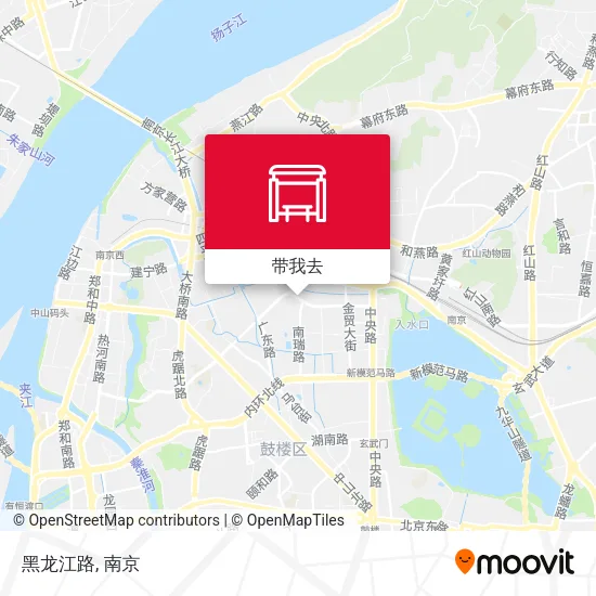 黑龙江路地图
