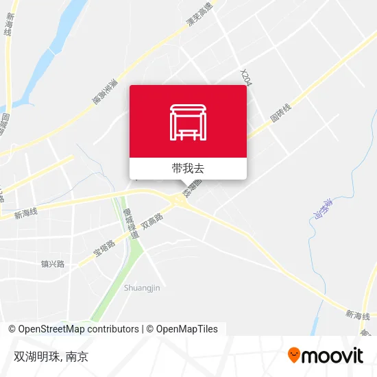 双湖明珠地图