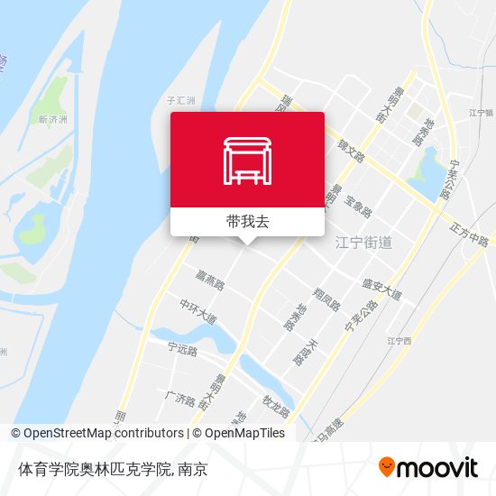 体育学院奥林匹克学院地图