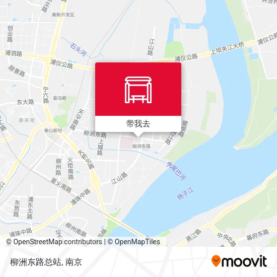 柳洲东路总站地图