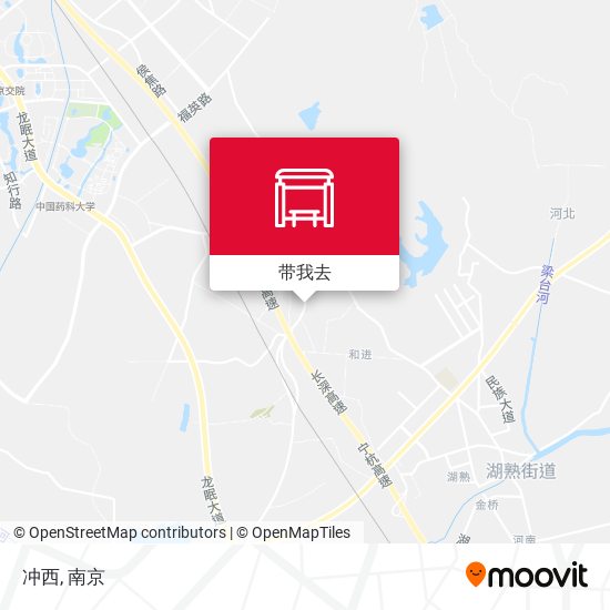 冲西地图