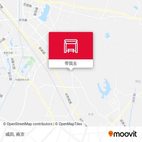 咸田地图