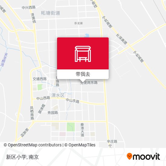 新区小学地图