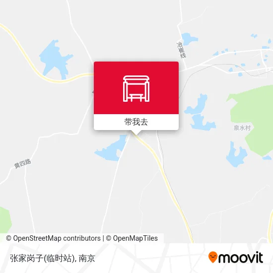 张家岗子(临时站)地图