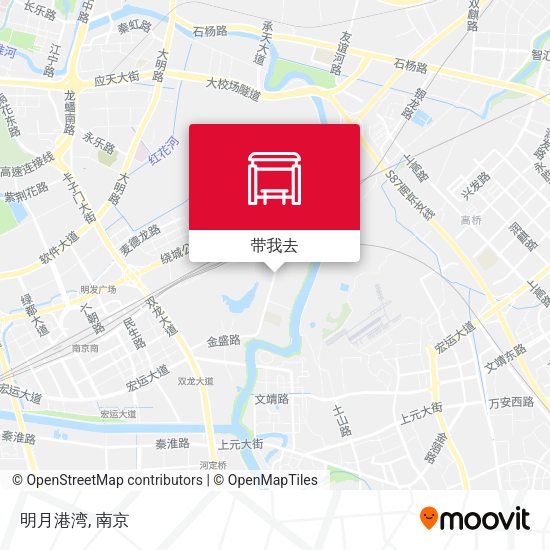明月港湾地图