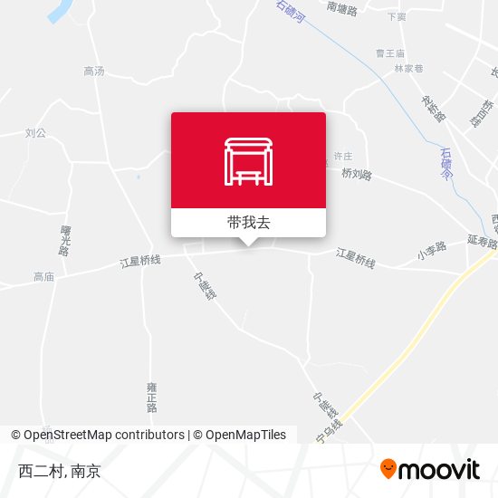 西二村地图