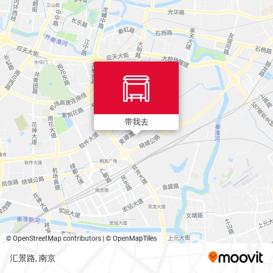 汇景路地图