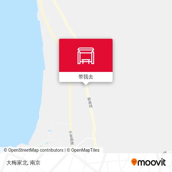 大梅家北地图