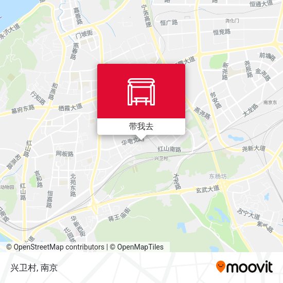 兴卫村地图