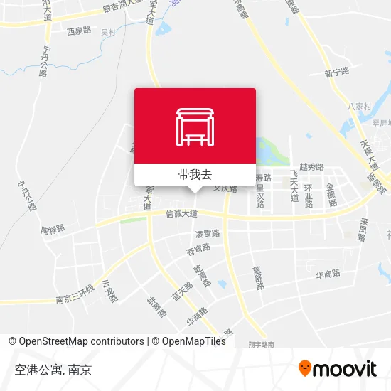 空港公寓地图