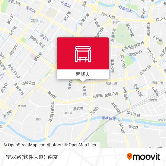 宁双路(软件大道)地图