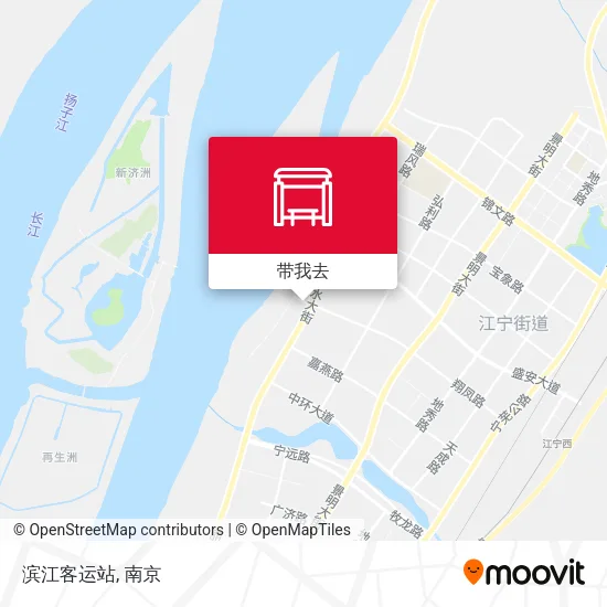 滨江客运站地图