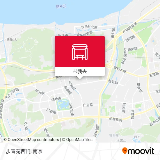 步青苑西门地图